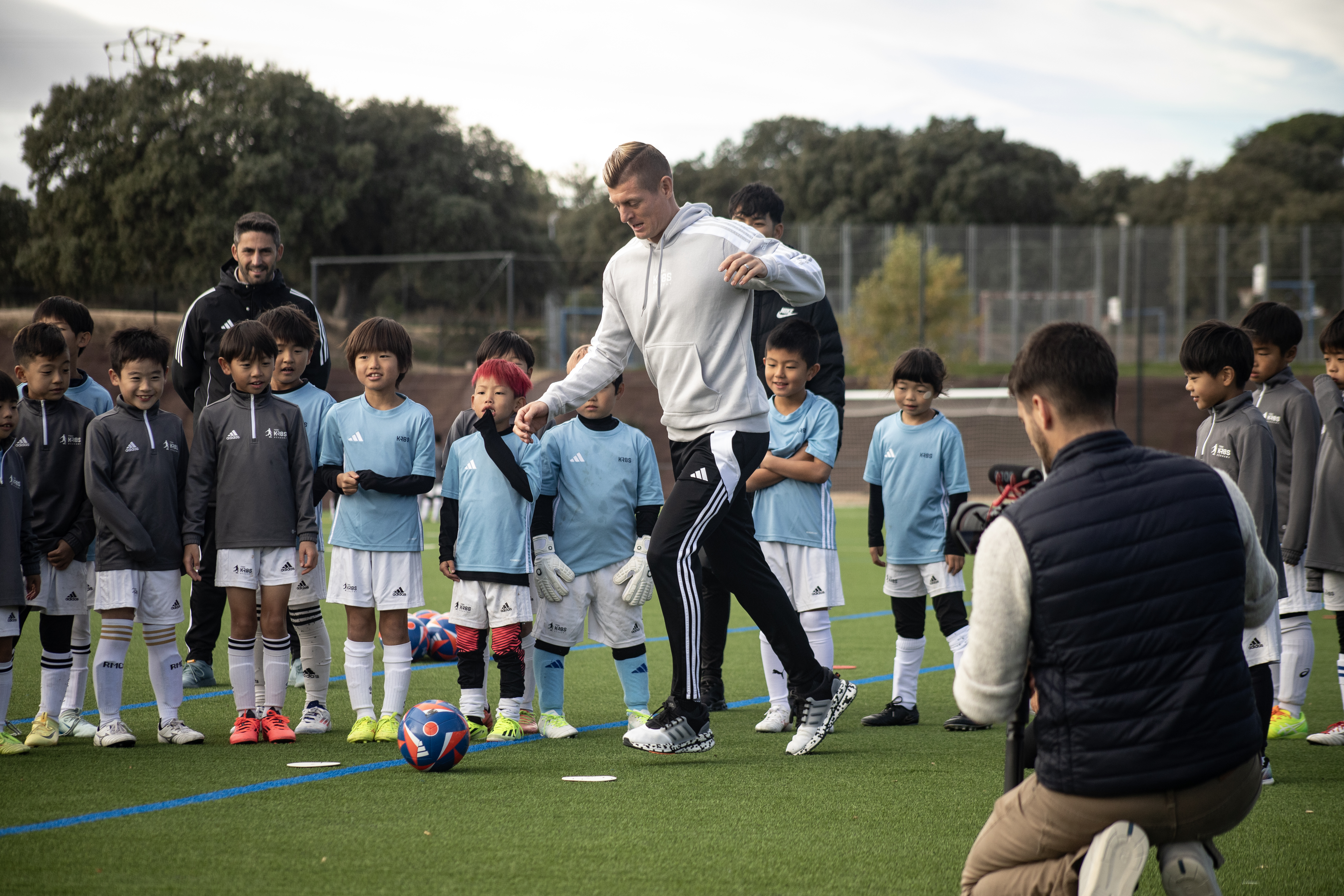Activity with Toni Kroos